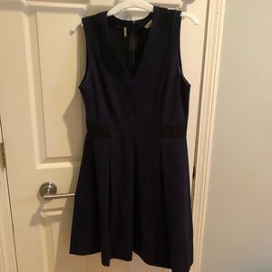 Rebecca Taylor black navy dress 12